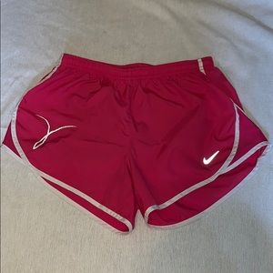 Pink Nike shorts